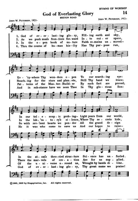 Great Hymns of the Faith page 16