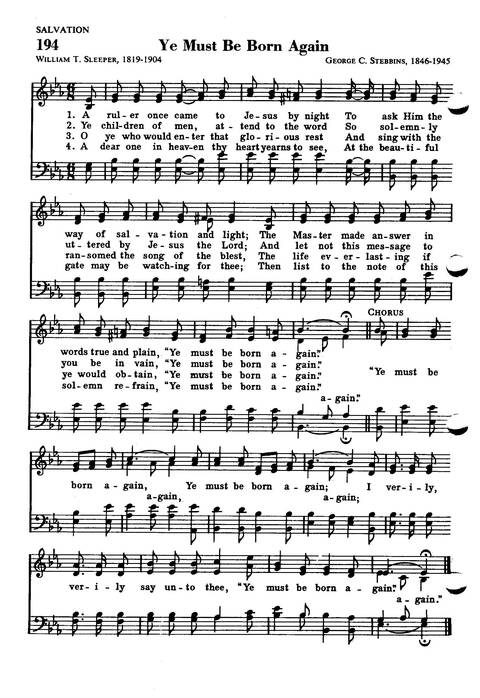 Great Hymns of the Faith page 166