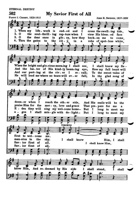 Great Hymns of the Faith page 441