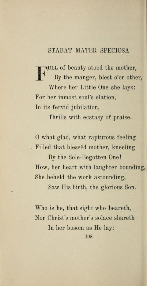 Great Hymns of the Middle Ages page 106