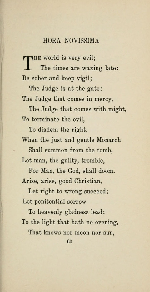 Great Hymns of the Middle Ages page 61