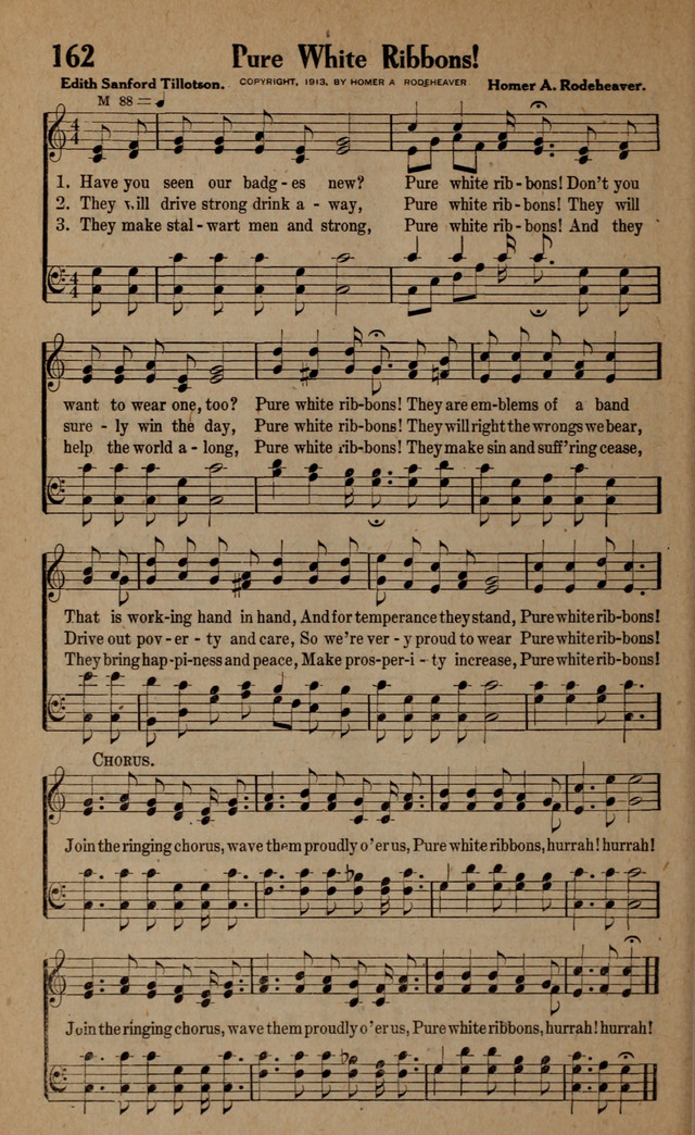 Gospel Hymns and Songs: for the Church, Sunday School and Evangelistic Services page 162