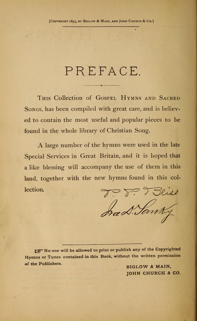 Gospel Hymns and Sacred Songs: as used by them in gospel meetings page 2