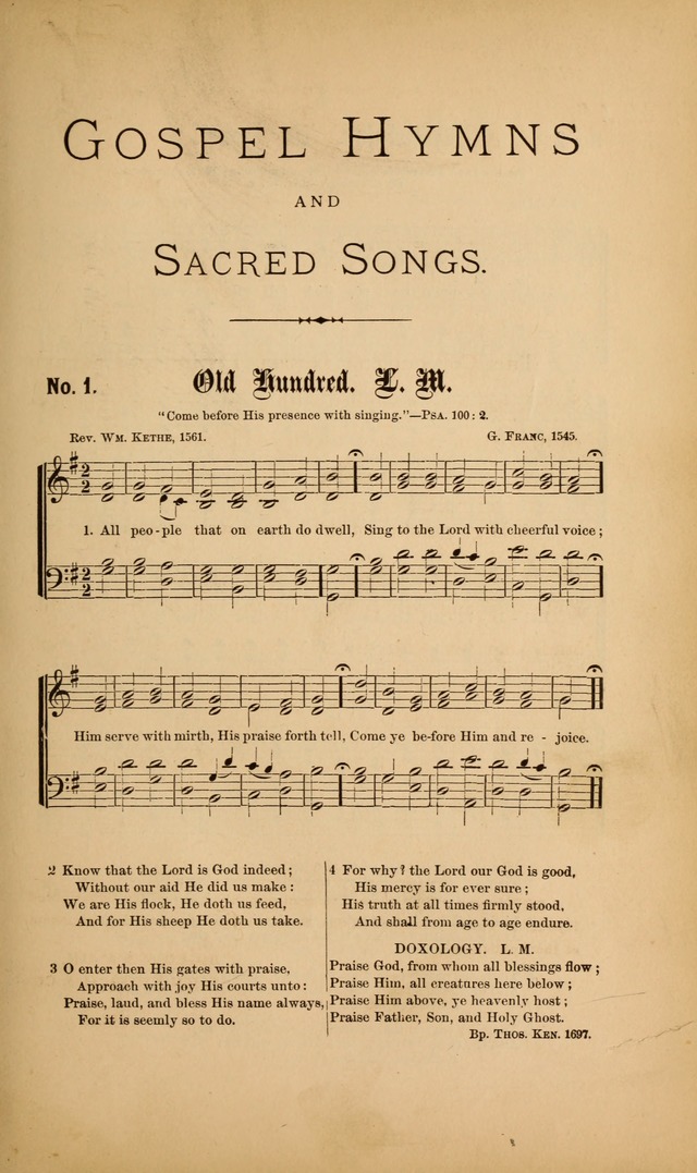 Gospel Hymns and Sacred Songs: as used by them in gospel meetings page 3