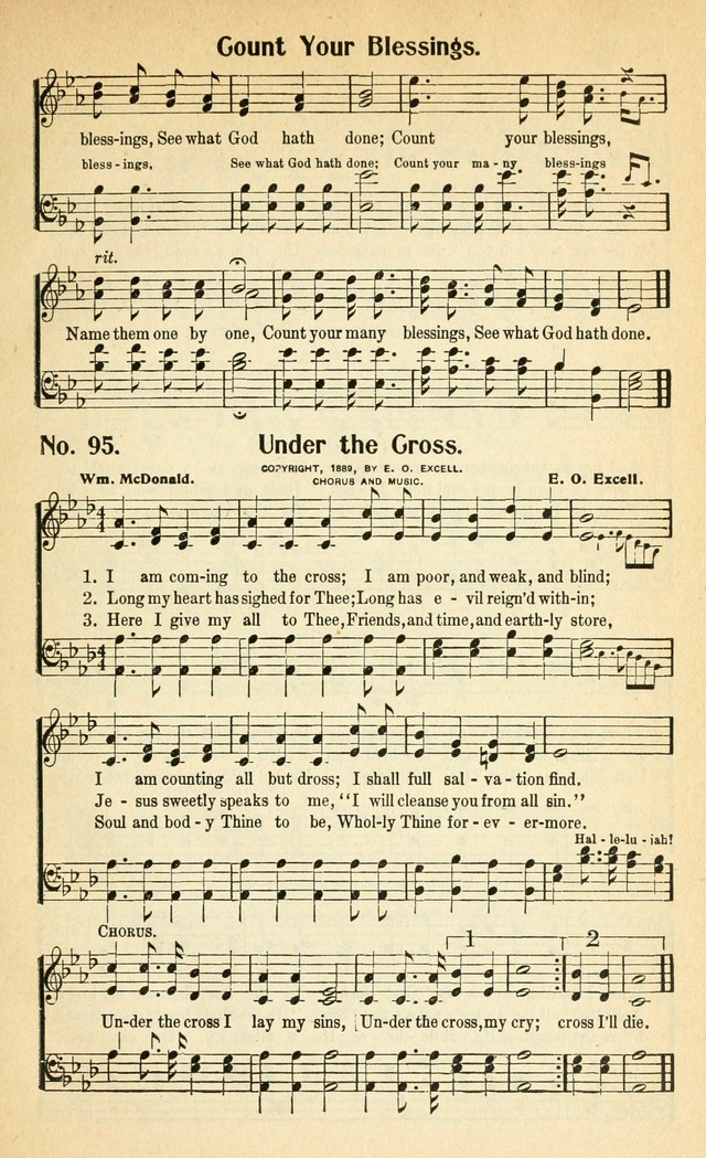 Glorious Hymns: with supplement page 102