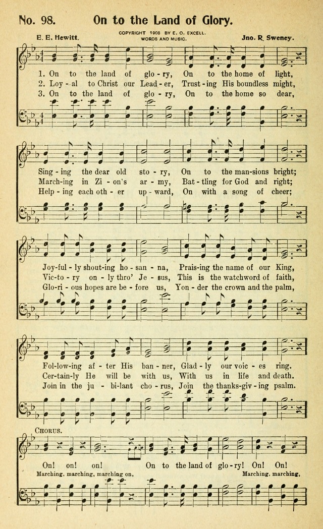Glorious Hymns: with supplement page 105