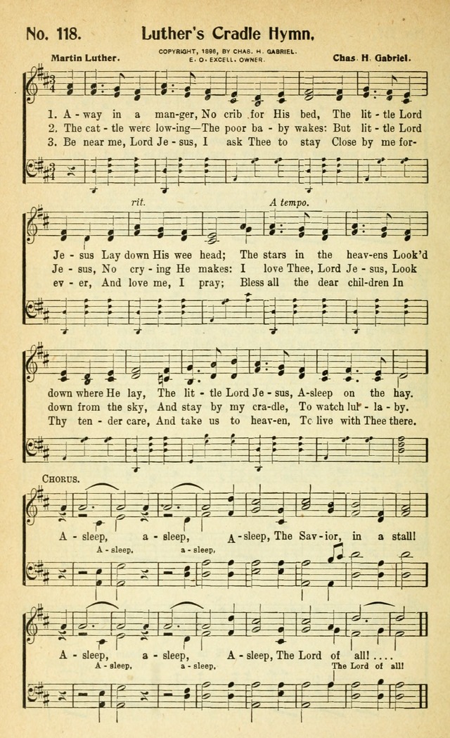 Glorious Hymns: with supplement page 125