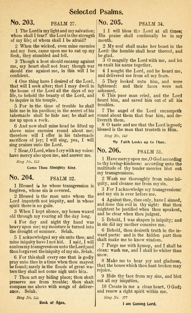 Glorious Hymns: with supplement page 186