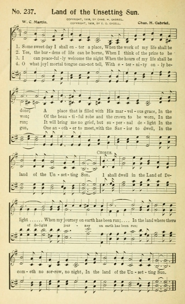 Glorious Hymns: with supplement page 207