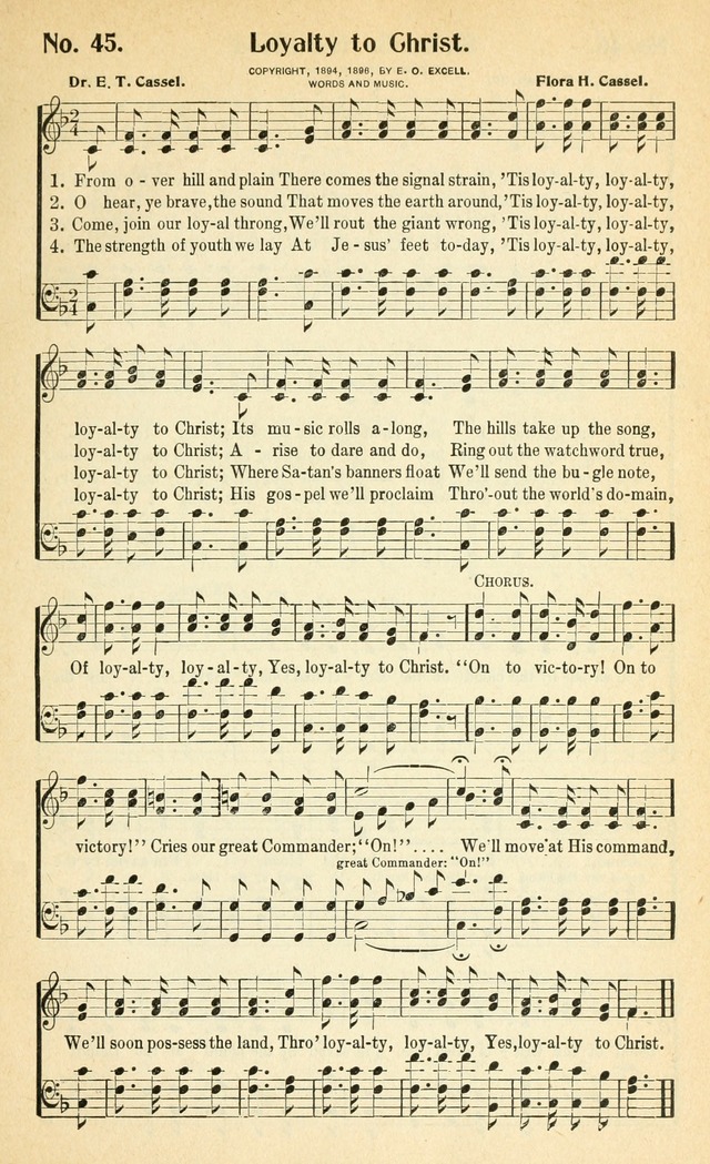 Glorious Hymns: with supplement page 52