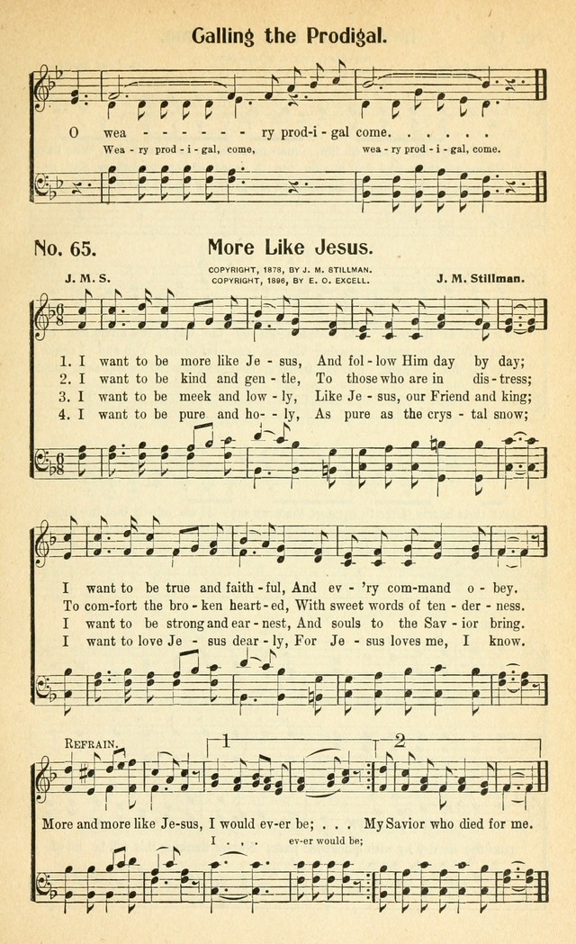 Glorious Hymns: with supplement page 72