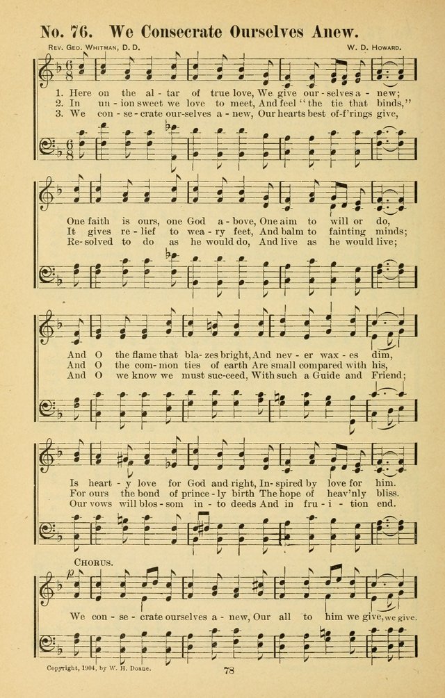 Glorious Praise: specially prepared for use in the prayer meeting, the church service, the young people