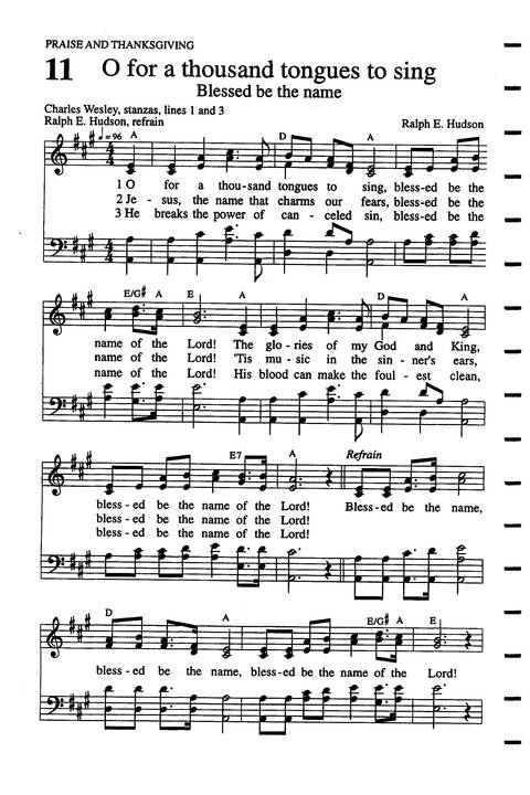 Global Praise 2: songs for worship and witness page 14