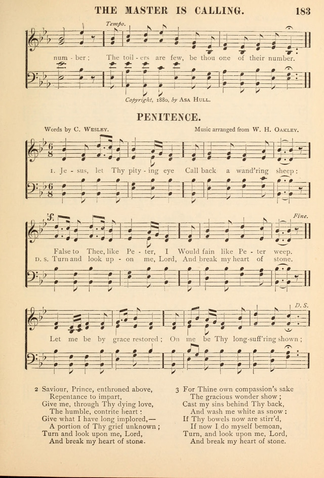 Gospel Praise Book.: a collection of choice gems of sacred song suitable for church service, gospel praise meetings, and family devotions. (Complete ed.) page 183
