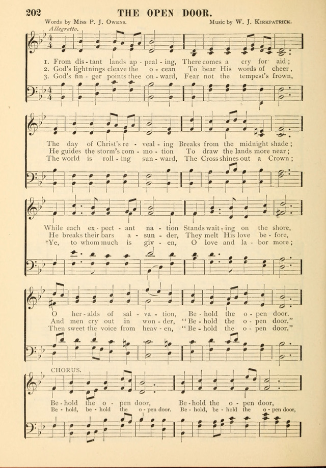 Gospel Praise Book.: a collection of choice gems of sacred song suitable for church service, gospel praise meetings, and family devotions. (Complete ed.) page 202