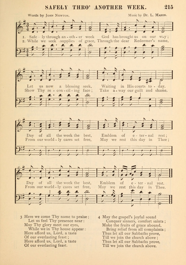 Gospel Praise Book.: a collection of choice gems of sacred song suitable for church service, gospel praise meetings, and family devotions. (Complete ed.) page 215