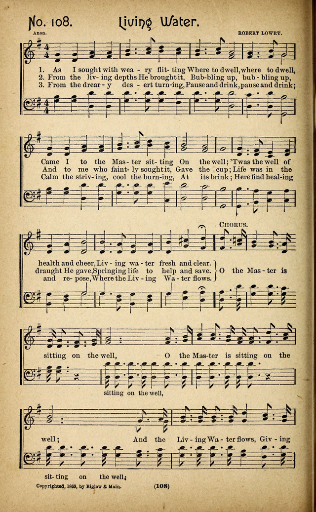 The Glad Refrain for the Sunday School: a new collection of songs for worship page 104