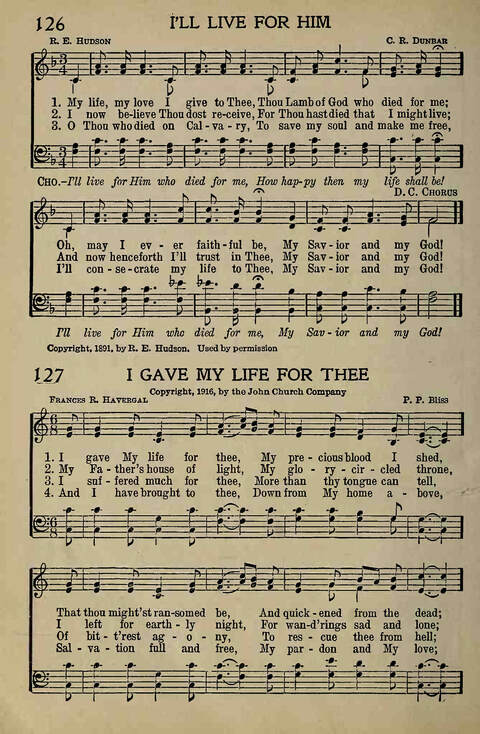 The Gospel in Song: for Use in Evangelistic Meetings or Any Service of the Church page 114