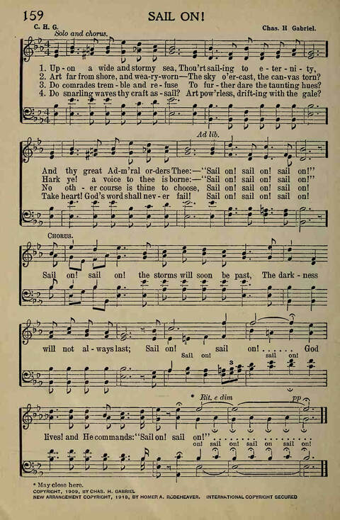 The Gospel in Song: for Use in Evangelistic Meetings or Any Service of the Church page 142