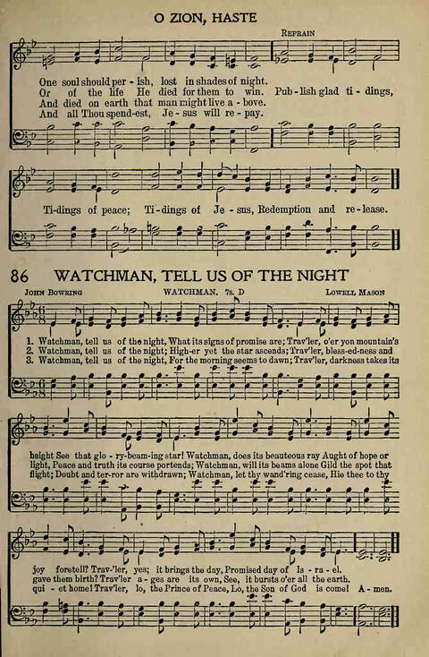 The Gospel in Song: for Use in Evangelistic Meetings or Any Service of the Church page 83