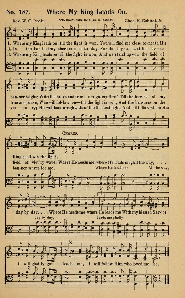 The Golden Sheaf No. 2: a collection of gospel hymns, new and old, responsive readings, hymns for the Sunday school, young people