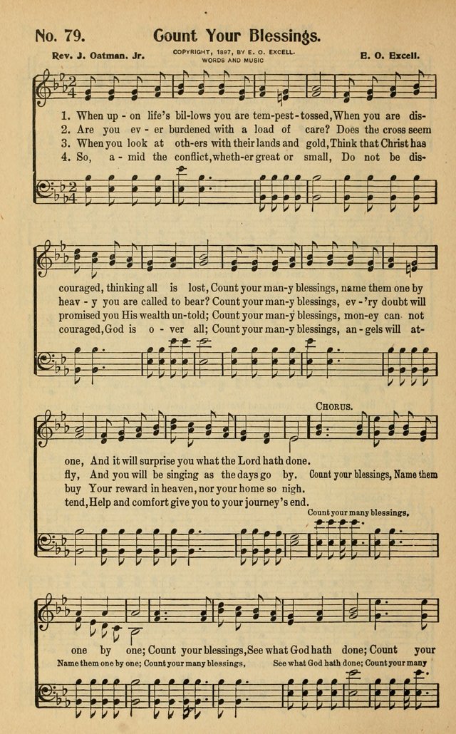 The Golden Sheaf No. 2: a collection of gospel hymns, new and old, responsive readings, hymns for the Sunday school, young people