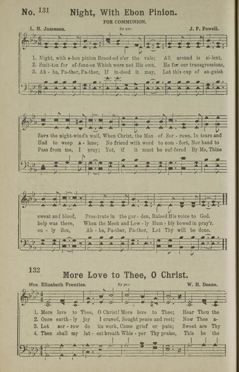 Gospel Songs Number Three: designed for use in Christian work and worship page 132