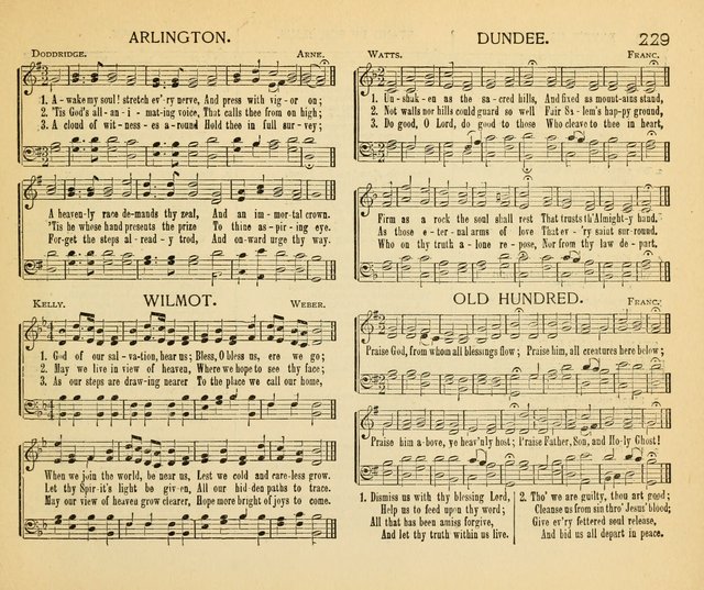 The Gospel Song Sheaf: for Sunday schools and young peoples meetings, comprising primary songs, intermediate songs, gospel and special songs, and old hymns and tunes page 229