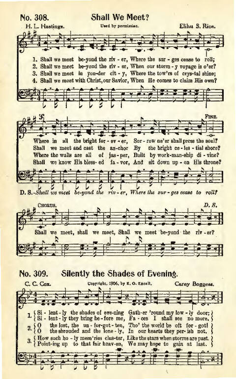 Great Songs of the Church: a comprehensive collection of psalms, hymns, and spiritual songs of the first class, suitable for all services of the church page 204
