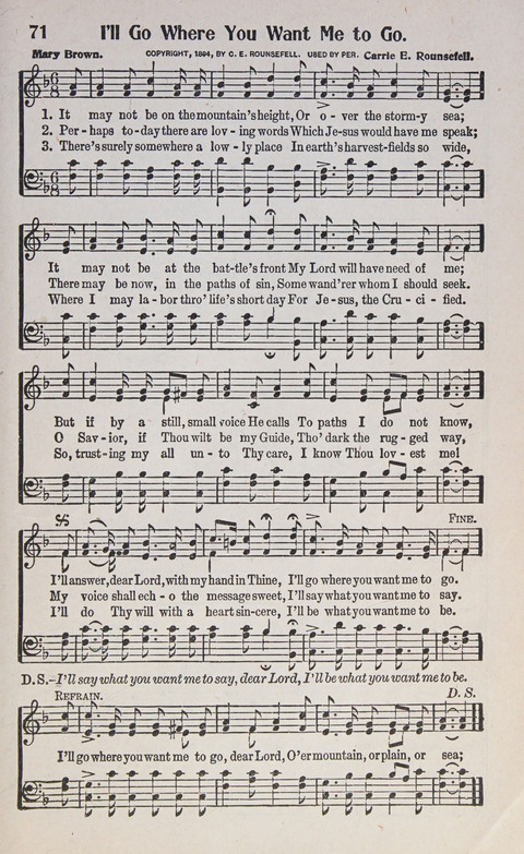 Gospel Truth in Song No. 3 page 71