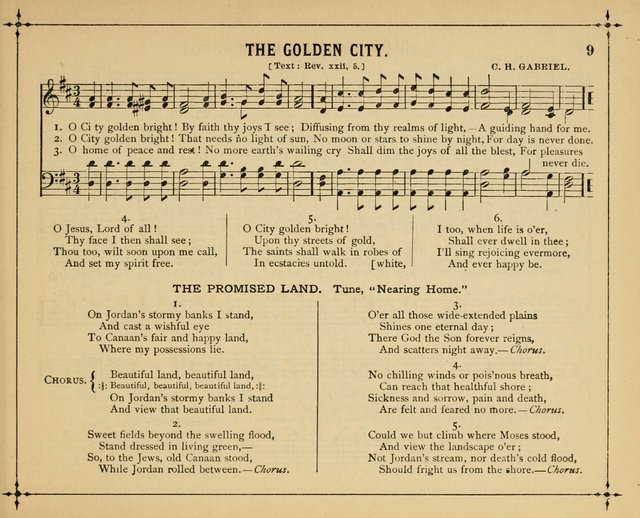 Garlands of Praise: a choice collection of original and selected hymns and tunes suitable for Sunday-Schools, Bible classes and the home circle page 14