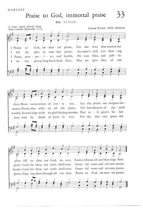 Hymnal for Colleges and Schools page 33