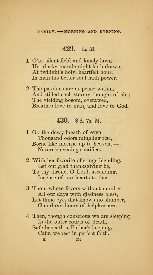 Hymns for the Church of Christ (3rd thousand) page 301