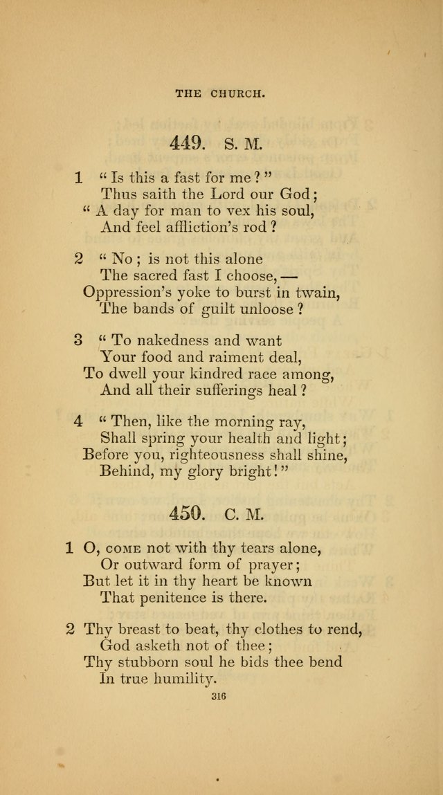 Hymns for the Church of Christ (3rd thousand) page 316