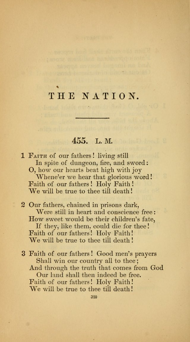 Hymns for the Church of Christ (3rd thousand) page 320
