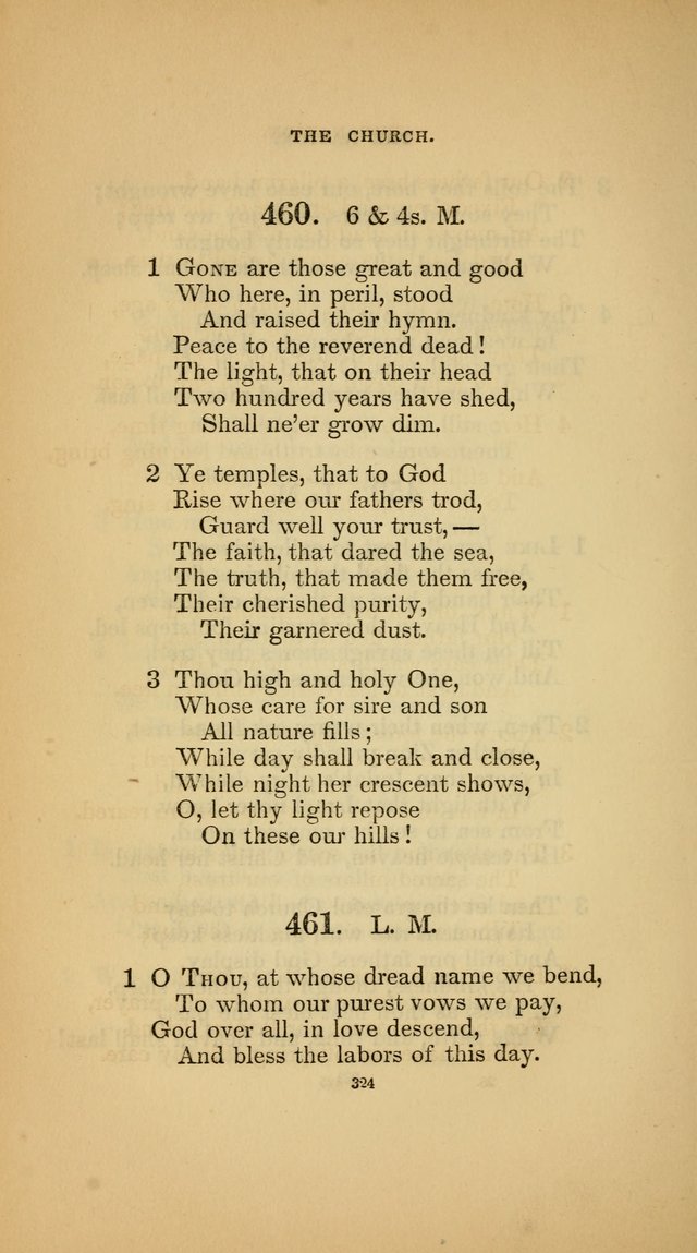 Hymns for the Church of Christ (3rd thousand) page 324