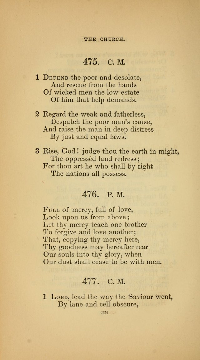 Hymns for the Church of Christ (3rd thousand) page 334