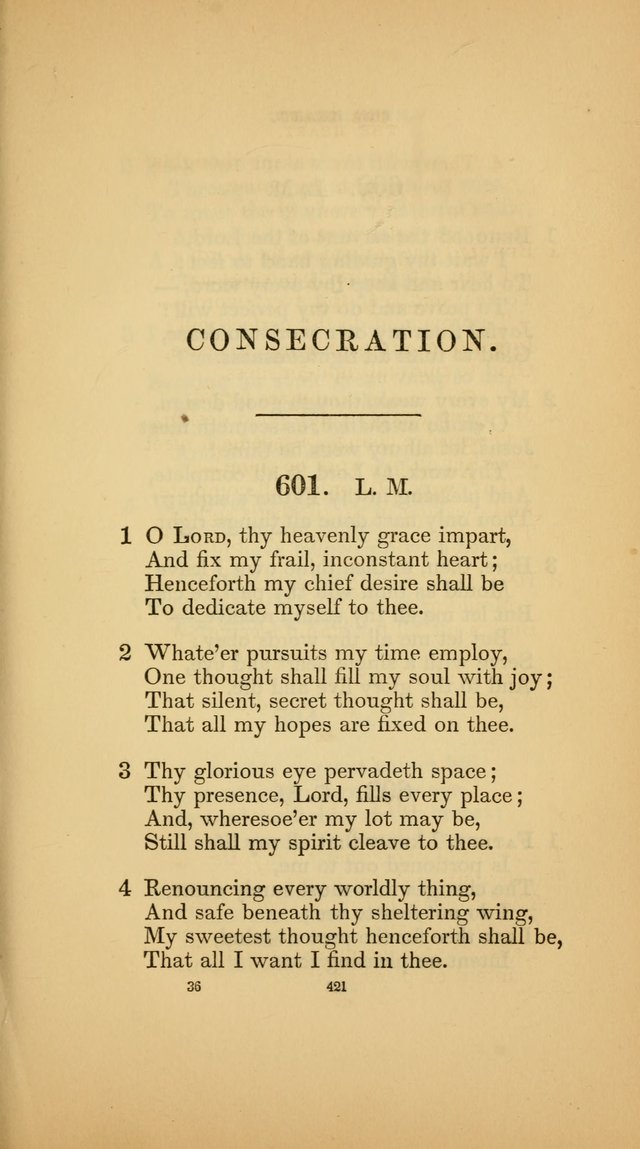 Hymns for the Church of Christ (3rd thousand) page 421