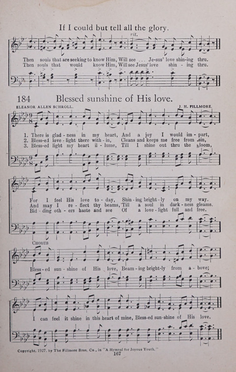 A Hymnal for Joyous Youth: An all-purpose hymnal for church, young peoples