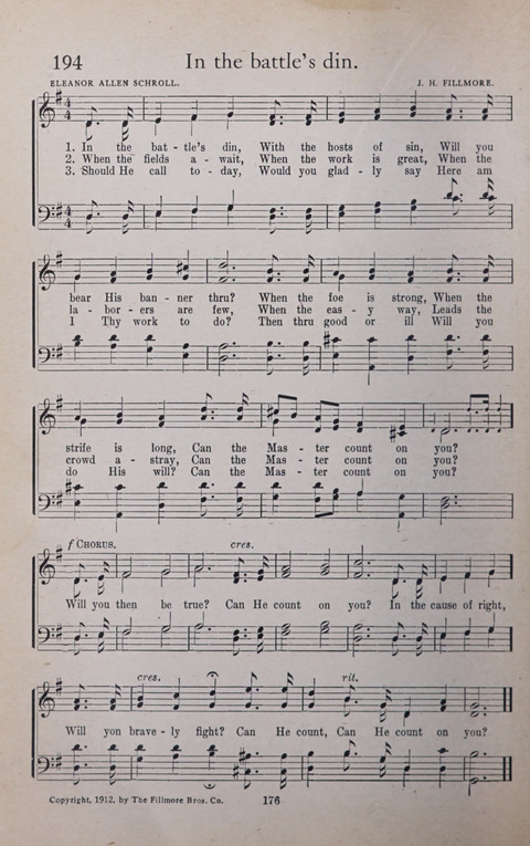 A Hymnal for Joyous Youth: An all-purpose hymnal for church, young peoples