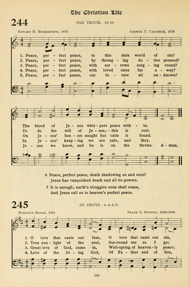Hymns for the Living Age page 194