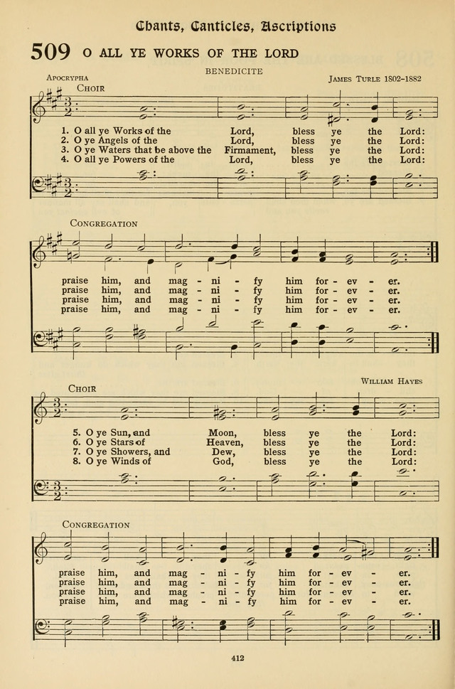 Hymns for the Living Age page 412