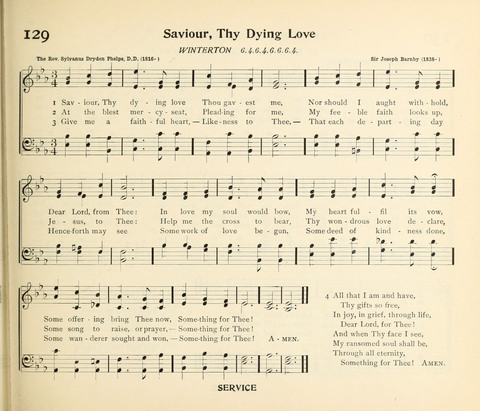 The Hymnal for Schools page 157