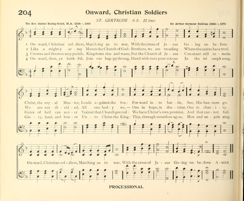 The Hymnal for Schools page 250