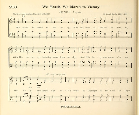 The Hymnal for Schools page 258