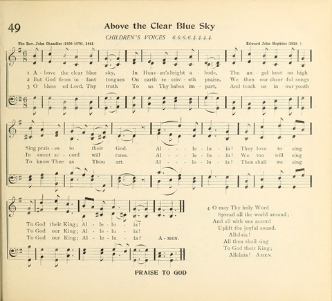 The Hymnal for Schools page 57
