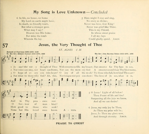 The Hymnal for Schools page 65
