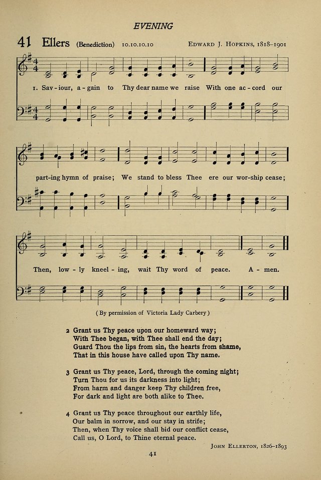 Hymns for Schools and Colleges page 41