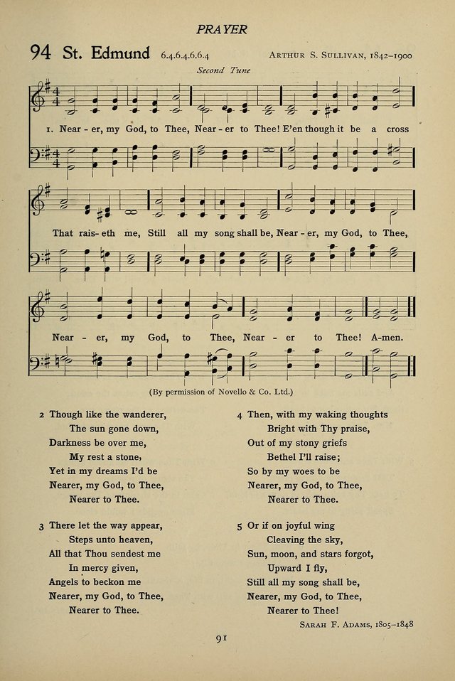 Hymns for Schools and Colleges page 91