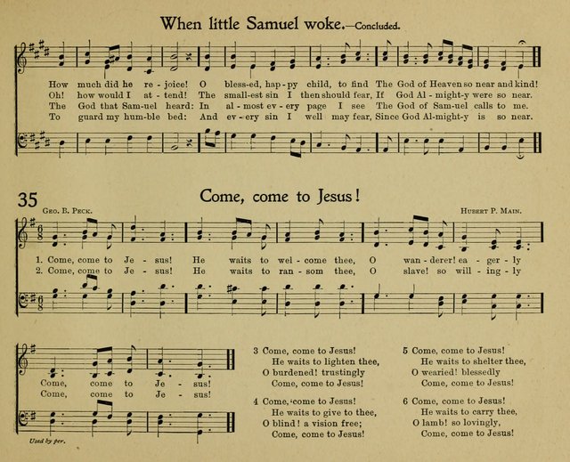 Hosanna for the Sunday School page 36
